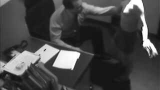 Blonde Secretary strip off her boss pants to show big dick. She strip off her clothes with small tits and blowjob her boss