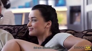 DADDY4K. Guy is busy with computers, why is GF fucking his dad?