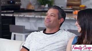 "Can I See Swapdad's Thick Dick to Make Sure It's Not Small?" Demi Hawks Asks Katrina Colt Before Hot Orgy
