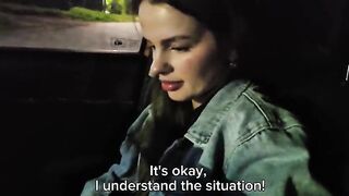 I gave a ride to a stranger who had a fight with her husband .