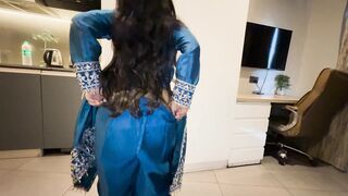 As soon as Ammi went out,