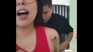 Show your husband what you do in his absence, you bitch.