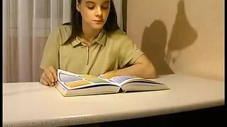 A young student attracted to her