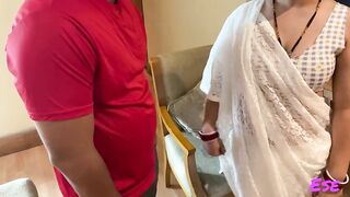Having fun with husband's friend at the wedding