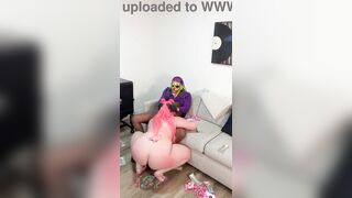White thot hoe fucks Gibby The Clown And Cheats On Her BD