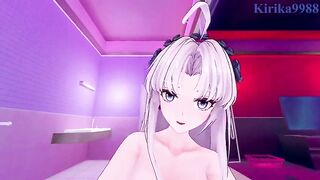 Carlotta Montelli and The Shorekeeper intense sex. - Wuthering Waves Meichou POV Hentai